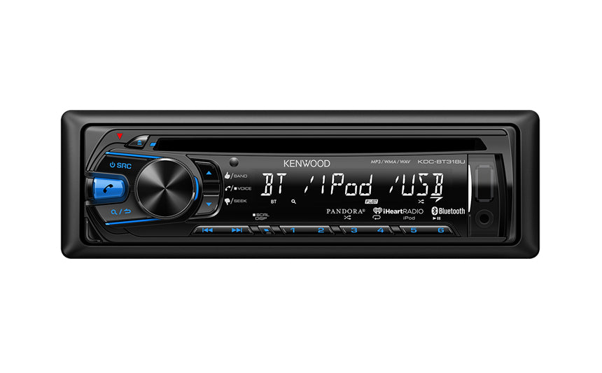 Kenwood KDC-BT318U CD Receiver with Built-in BluetoothKDCBT318U Kenwood KDC-BT318U CD Receiver with Built-in BluetoothKDCBT318U